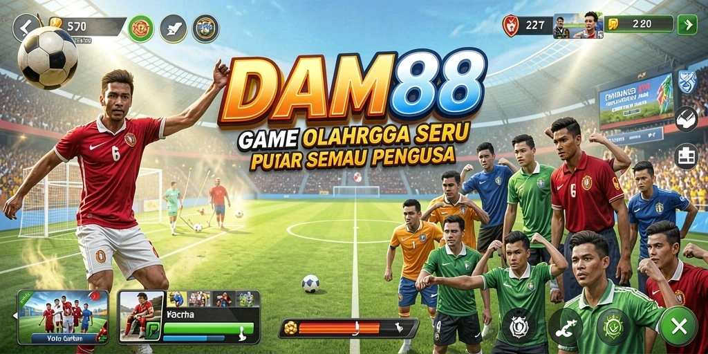Tangkapan layar dari gameplay seru DAM88 yang menunjukkan pertandingan intens.