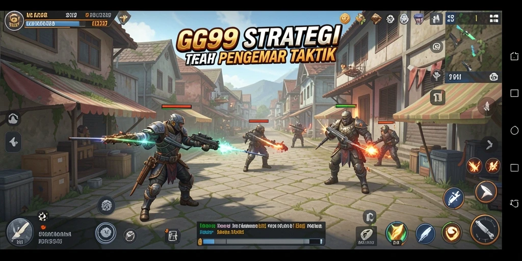 Gambaran gameplay GG99 menunjukkan aksi strategi yang mendebarkan.
