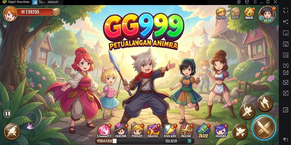 Tampilan gameplay GG999 yang seru dan penuh aksi.