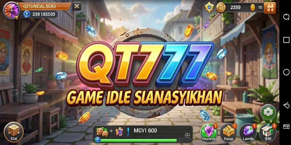 Tampilan gameplay QT777 yang menarik dengan elemen Idle yang memikat.
