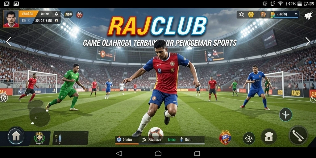 Tampilan layar gameplay RAJACLUB yang seru dan dinamis.