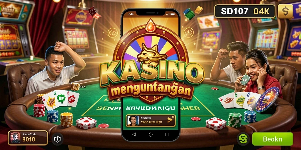 Tampilan gameplay Kasino SD107 yang menarik dan mengasyikkan.