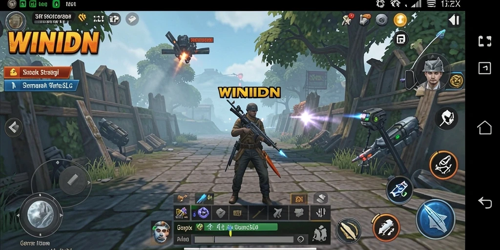 Screenshot gameplay WINIDN yang menampilkan strategi seru.