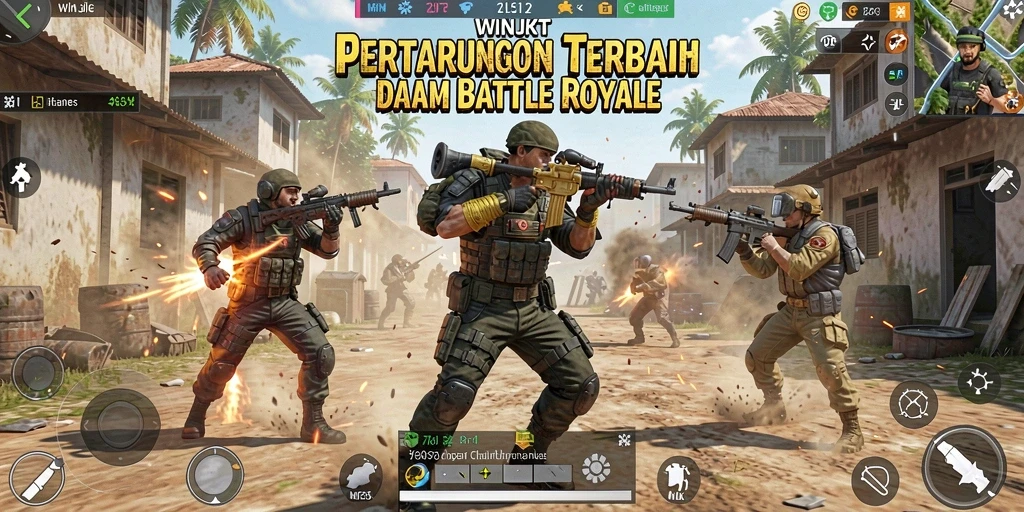 Gameplay seru dalam WINJKT yang mendebarkan.